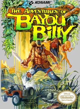 Adventures of Bayou Billy, The (USA) box cover front